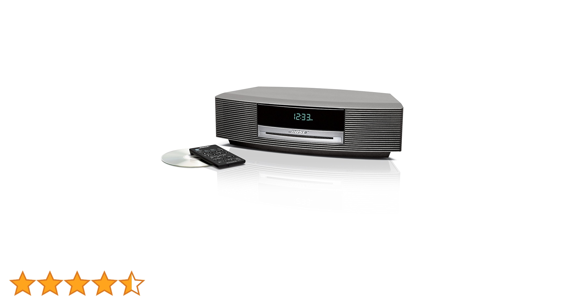 Bose Wave music system - CD / MP3 clock radio - titanium